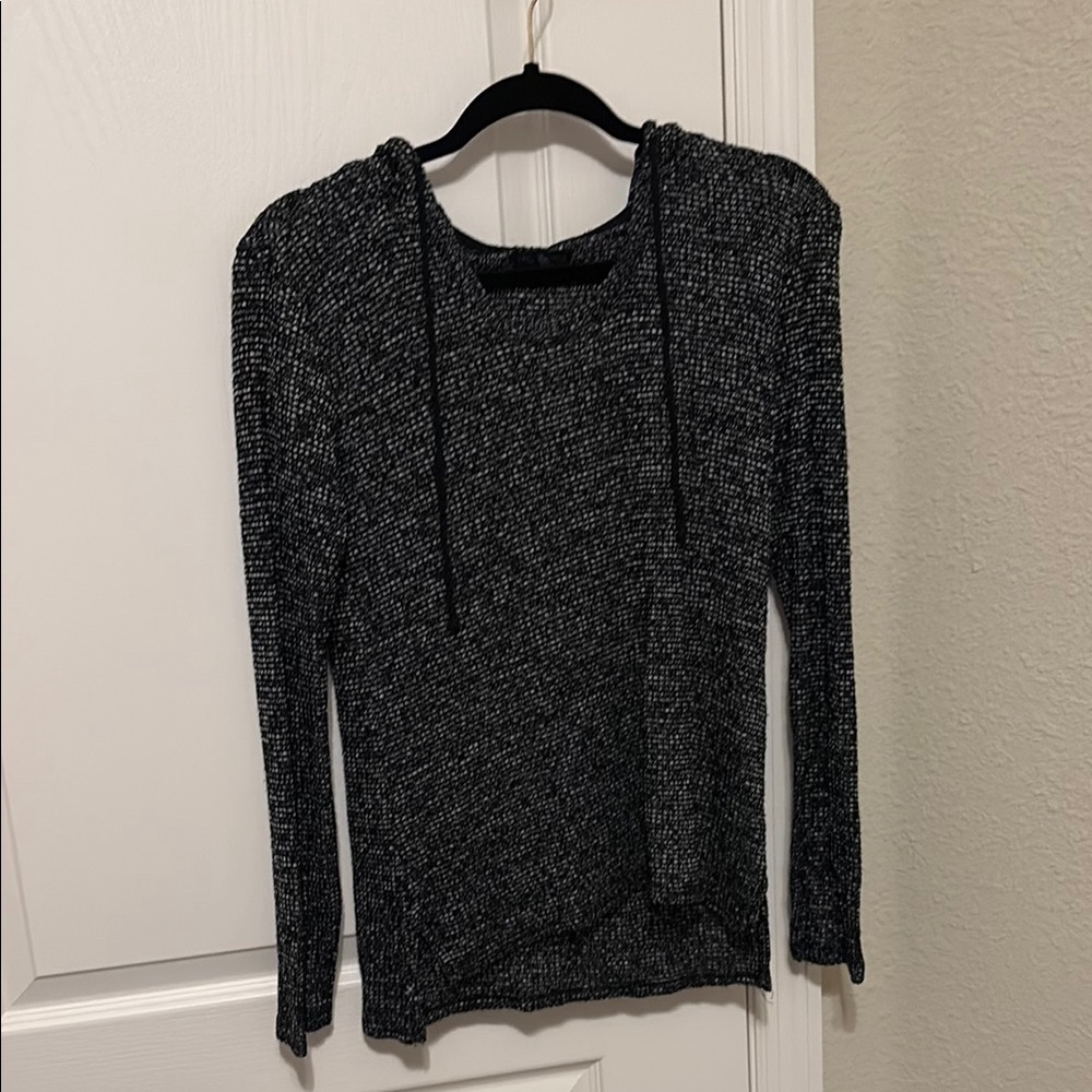 Aeropostale Black Cowl Neck Sweater with Soft Knit